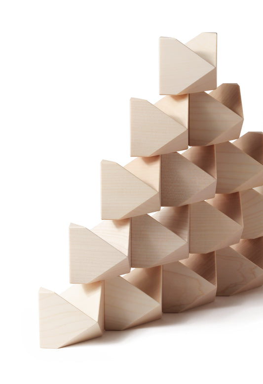 Tawa Construction Game Natural Wood