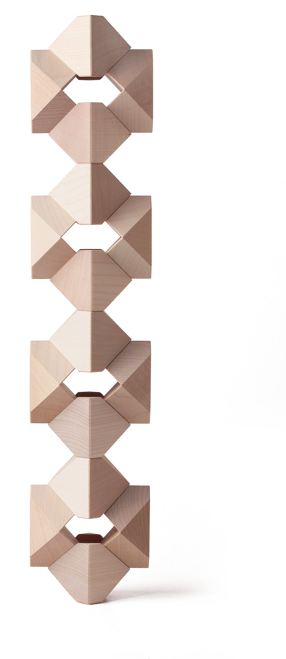 Tawa Construction Game Natural Wood
