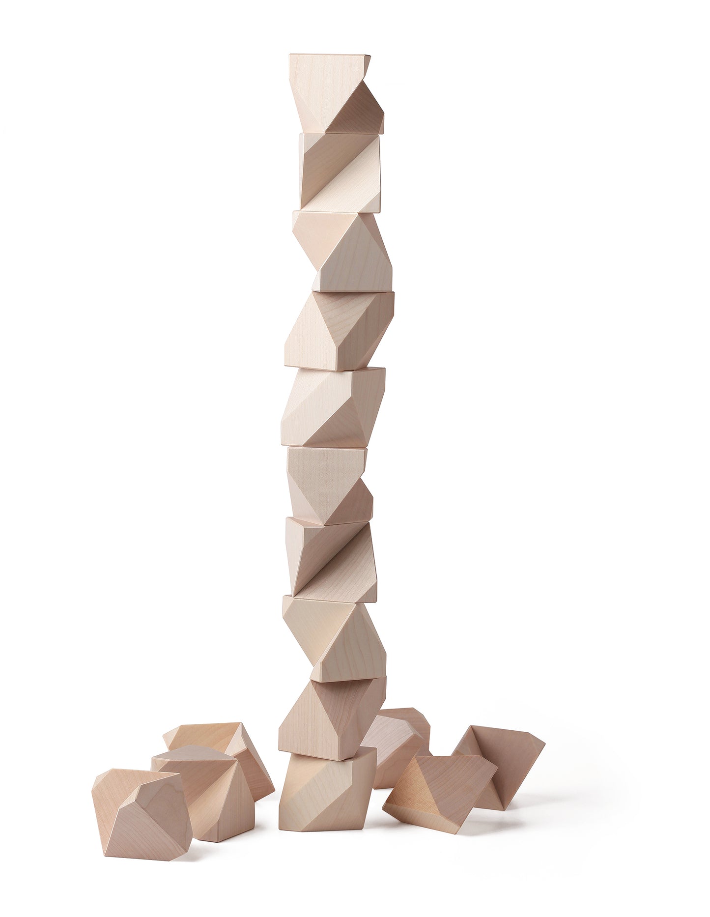 Tawa Construction Game Natural Wood